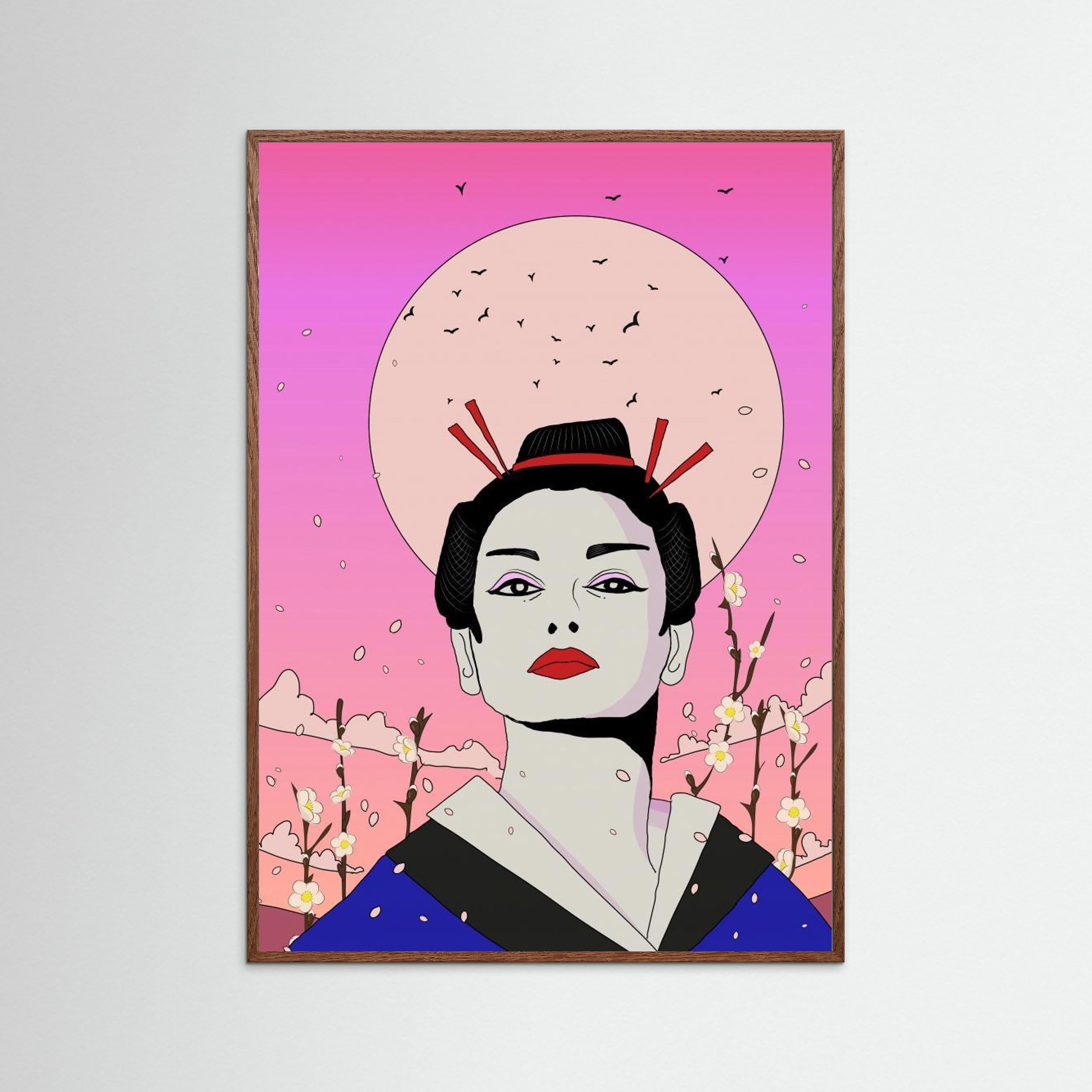 Japanese Geisha by Nicholas